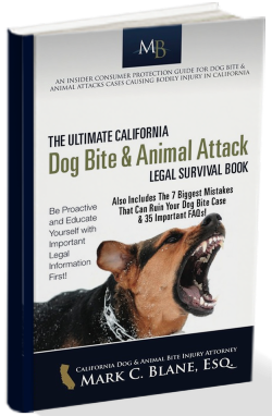 what happens when a dog bites a child in california